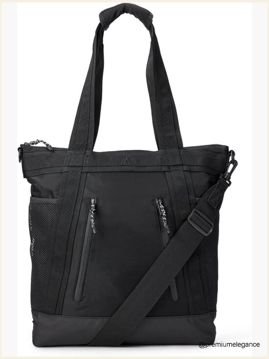 Convertible Nylon Backpack Tote with Adjustable Straps main image 5